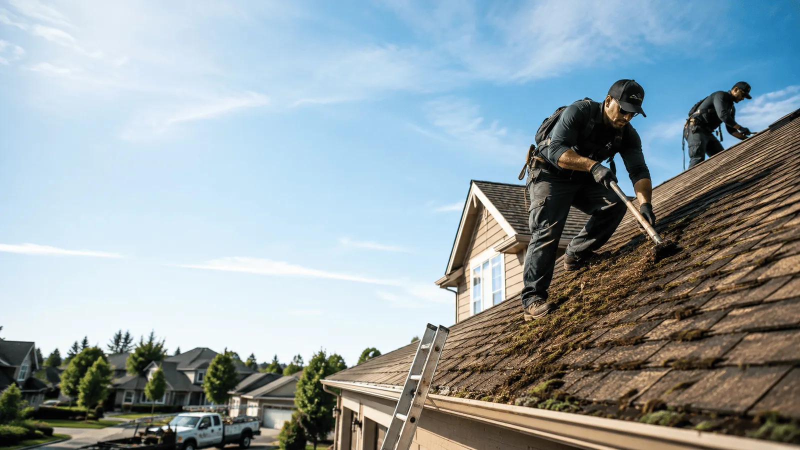 Roof Moss Removal in Springboro, PA near me